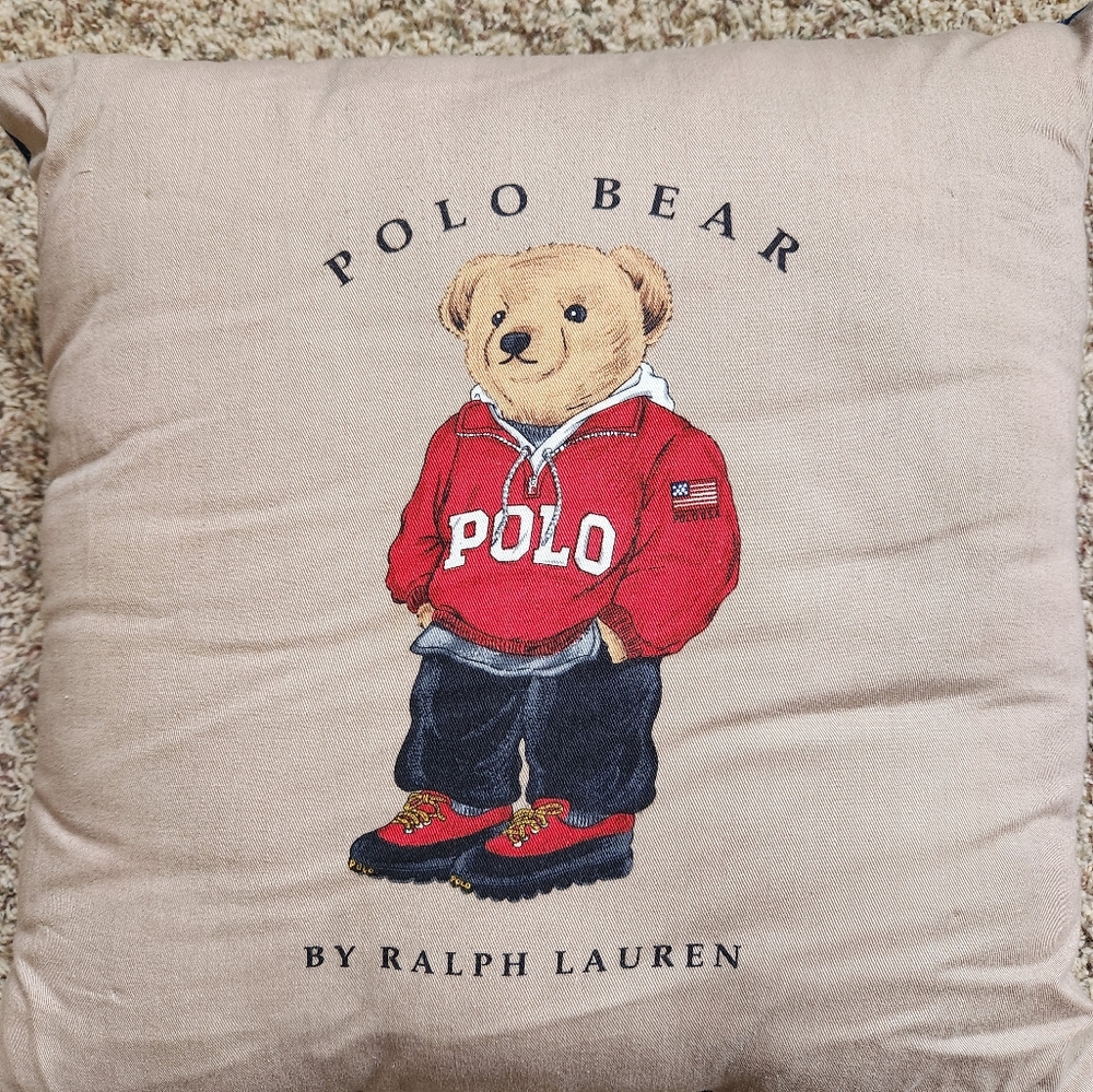 Ralph Lauren Polo Bear Pillow